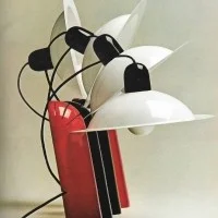 Stilnovo Lampiatta Lampada LED Orientabile da Tavolo o Parete