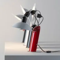 Stilnovo Lampiatta Lampada LED Orientabile da Tavolo o Parete