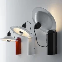 Stilnovo Lampiatta Lampada LED Orientabile da Tavolo o Parete