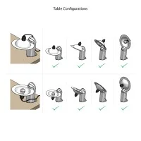 Stilnovo Lampiatta Lampada LED Orientabile da Tavolo o Parete