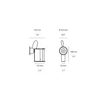 Stilnovo Minibox Magnetic Table Lamp by Castiglioni & Aulenti