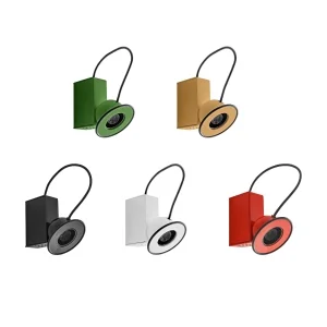 Stilnovo Minibox Magnetic Wall Lamp by Castiglioni & Aulenti