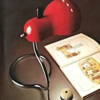 copy of Stilnovo Minibox Magnetic Table Lamp by Castiglioni & Aulenti