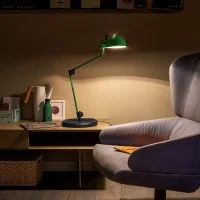Stilnovo Topo Base Lampada Storica LED da Tavolo By Joe Colombo