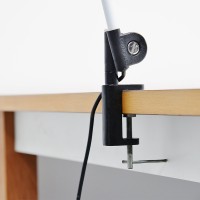 Stilnovo Topo Clamp Historical LED Table Lamp By Joe Colombo