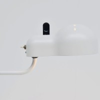 Stilnovo Topo Clamp Lampada LED da Tavolo con Morsetto By Joe Colombo