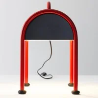 Stilnovo Valigia Historical LED Table Lamp By Ettore Sottsass
