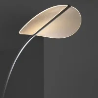 Stilnovo Diphy Curved LED Floor Lamp By Mirco Crosatto