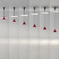 Stilnovo Saliscendi Adjustable LED Suspension Lamp By Castiglioni