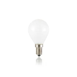 Ideal Lux Lampadina Sfera E14 LED 4W Vetro opalino bianco