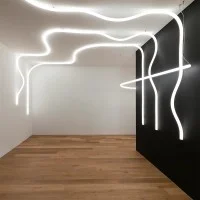 Artemide La Linea Light Flexible Tube LED IP65 15W/mt By BIG