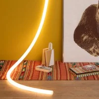 Artemide La Linea Light Flexible Tube LED IP65 15W/mt By BIG