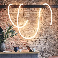 Artemide La Linea Tubo Luminoso LED Flessibile IP65 15W/mt By BIG