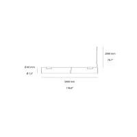 Artemide La Linea Light Flexible Tube LED IP65 15W/mt By BIG Artemide La Linea Light Flexible Tube LED IP65 15W/mt By BIG