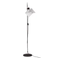 Stilnovo Triedro Lampada LED da Terra Regolabile By Joe Colombo