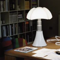 Martinelli Luce Pipistrello LED Dimmable Table Lamp By Gae Aulenti