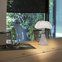 Martinelli Luce Pipistrello MED LED Table Lamp By Gae Aulenti Martinelli Luce Pipistrello MED LED Table Lamp By Gae Aulenti