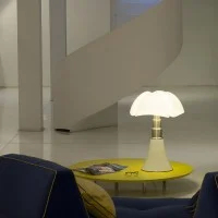 Martinelli Luce Pipistrello MED LED Table Lamp By Gae Aulenti Martinelli Luce Pipistrello MED LED Table Lamp By Gae Aulenti