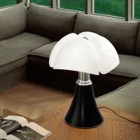 Martinelli Luce Minipipistrello LED Dimmable Table Lamp By Gae Aulenti Martinelli Luce Minipipistrello LED Dimmable Table Lamp By Gae Aulenti