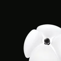 Martinelli Luce Minipipistrello LED ON/OFF da Tavolo Oro By Gae Aulenti