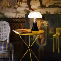 Martinelli Luce Minipipistrello Cordless Rechargeable By Gae Aulenti Martinelli Luce Minipipistrello Cordless Rechargeable By Gae Aulenti