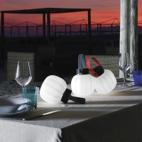 Martinelli Luce Kiki Cordless Lampada LED da Tavolo Ricaricabile IP65