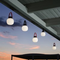 Martinelli Luce Kiki Cordless Lampada LED da Tavolo Ricaricabile IP65