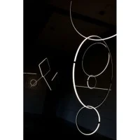 Flos Arrangements Suspension Pendant Lamp LED Broken Line 58W