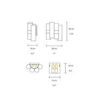 Slamp La Lollo Applique LED Wall Lamp By Lorenza Bozzoli