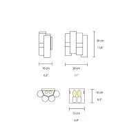 Slamp La Lollo Applique LED Wall Lamp By Lorenza Bozzoli
