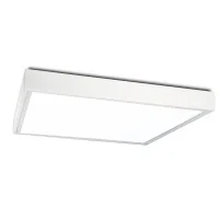 Lampo KIT Cornice Bianca Per Pannello 300x300mm LED Montaggio A Soffitto/Parete Lampo KIT Cornice Bianca Per Pannello 300x300mm LED Montaggio A Soffitto/Parete