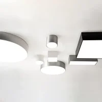 Ai Lati Mine Square LED Wall or Ceiling Lamp For Indoors