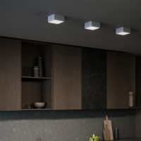 Ai Lati Mine Square LED Wall or Ceiling Lamp For Indoors