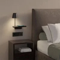 Astro Lighting ITO LED Wall Lamp with USB and Wireless Charging