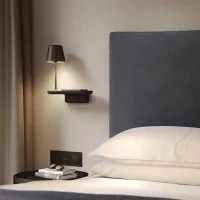 Astro Lighting ITO LED Wall Lamp with USB and Wireless Charging