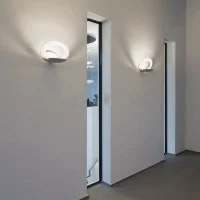 Artemide Pirce Micro LED Applique Wall Lamp By Giuseppe Maurizio Scutellà Artemide Pirce Micro LED Applique Wall Lamp By Giuseppe Maurizio Scutellà