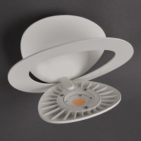 Artemide Pirce Micro LED Applique Lampada da Parete By Giuseppe Maurizio Scutellà