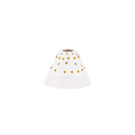 Zafferano Dots Lampshade in Decorated Glass for Swap PRO Magnet