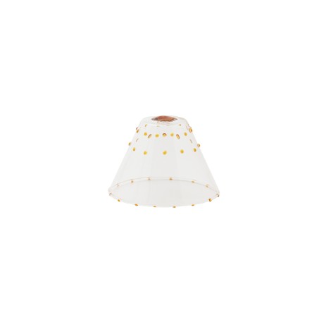 Zafferano Dots Lampshade in Decorated Glass for Swap PRO Magnet
