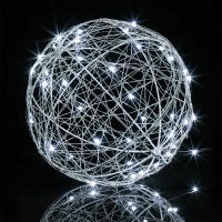 New Lamps Sfera D80 Decorativa Natalizia 300 LED 3D IP44