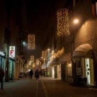 New Lamps 3D Cylinder Curtain 3m Decorative 500 LED High Brightness