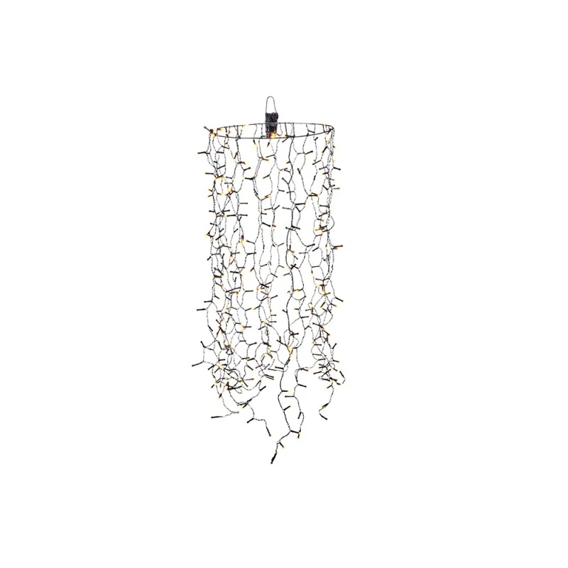 New Lamps 3D Cylinder Curtain 3m Decorative 500 LED High Brightness