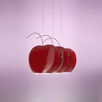 Aldo Bernardi Fruits LED Ceramic Suspension Lamp for Indoors