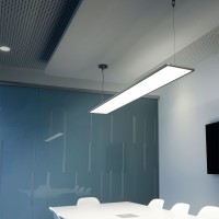 Flos Superflat 120x30 High Efficiency LED Suspension Lamp