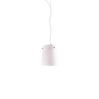 Fontana Arte Fontana Suspension Lamp in Glass for Indoor