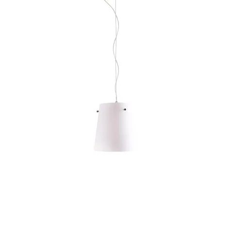 Fontana Arte Fontana Suspension Lamp in Glass for Indoor