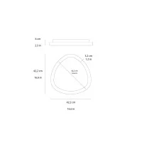 Vivida Lifering 42 Tunable White LED Wall or Ceiling Lamp
