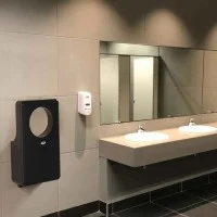 MO-EL Black Hole Wall Technological Circular Jet Electric Hand Dryer
