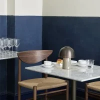 &Tradition Raku Lampada LED a Batteria Ricaricabile in Ceramica