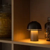&Tradition Raku LED Lamp with Rechargeable Ceramic Battery
